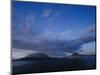 Scenic Volcanos at Sunset, Lake Atitlan, Guatemala-Merrill Images-Mounted Photographic Print