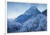 Scenic winter landscape, Gesause National Park, Hieflau, Styria, Austria-Panoramic Images-Framed Photographic Print