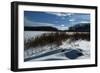 Scenic Winter Landscape-Anthony Paladino-Framed Giclee Print