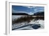 Scenic Winter Landscape-Anthony Paladino-Framed Giclee Print