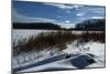 Scenic Winter Landscape-Anthony Paladino-Mounted Giclee Print