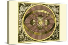 Sceno Systematis Copernicani-Andreas Cellarius-Stretched Canvas