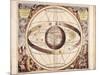 Scenographia Systematis Mundani Ptolemaici, Representation of the Ptolemaic Universe-Andreas Cellarius-Mounted Art Print