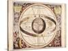 Scenographia Systematis Mundani Ptolemaici, Representation of the Ptolemaic Universe-Andreas Cellarius-Stretched Canvas