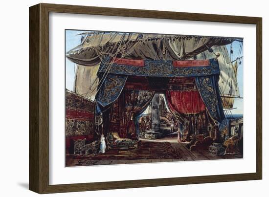 Scenography-Max Bruckner-Framed Giclee Print