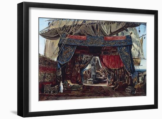 Scenography-Max Bruckner-Framed Giclee Print