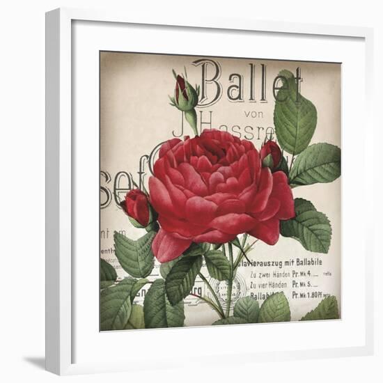 Scent of a Rose I-Sabine Berg-Framed Art Print