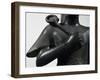 Scepter of Crook Staff of Power, Diorite Statue, Height 194 Cm, from Thebes-null-Framed Giclee Print
