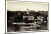 Schachen Lindau Bodensee, Dampfer Stadt Oberlingen-null-Mounted Giclee Print