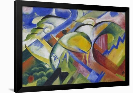 Schaf, 1914-Franz Marc-Framed Giclee Print