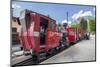 Schafbergbahn in the Valley Station, St Wolfgang at the Wolfgangsee, Upper Austria, Austria, Europe-Gerhard Wild-Mounted Photographic Print