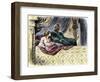 Schahriar Hearing One of the 1001 Nights Stories from Sheherazade-null-Framed Giclee Print