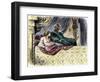 Schahriar Hearing One of the 1001 Nights Stories from Sheherazade-null-Framed Giclee Print