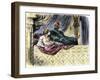 Schahriar Hearing One of the 1001 Nights Stories from Sheherazade-null-Framed Giclee Print