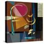 Scharf-Ruhig, 1927-Wassily Kandinsky-Stretched Canvas