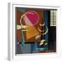 Scharf-Ruhig, 1927-Wassily Kandinsky-Framed Giclee Print