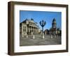 Schauspielhaus (1821), Gendarmenmarkt, Berlin, in the Style of a Greek Temple-Karl Friedrich Schinkel-Framed Premium Giclee Print