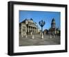 Schauspielhaus (1821), Gendarmenmarkt, Berlin, in the Style of a Greek Temple-Karl Friedrich Schinkel-Framed Premium Giclee Print