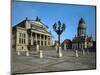 Schauspielhaus (1821), Gendarmenmarkt, Berlin, in the Style of a Greek Temple-Karl Friedrich Schinkel-Mounted Premium Giclee Print