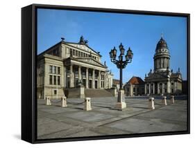 Schauspielhaus (1821), Gendarmenmarkt, Berlin, in the Style of a Greek Temple-Karl Friedrich Schinkel-Framed Stretched Canvas