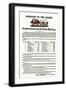 Schedules and Fares of the San Antonio and San Diego Line in 6-Horse Cars Crossing the United State-null-Framed Giclee Print