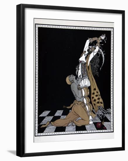 Scheherazade, from the Series Designs on the Dances of Vaslav Nijinsky-Georges Barbier-Framed Giclee Print