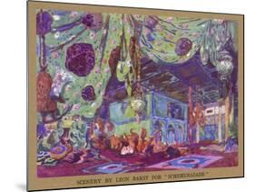 Scheherazade Set Design by Leon Bakst-Leon Bakst-Mounted Photographic Print