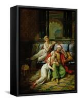 Scheherazade-Paul Emile Detouche-Framed Stretched Canvas