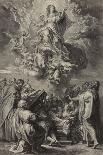 The Assumption of the Virgin (Engraving on Laid Paper)-Schelte Adams Bolswert-Framed Giclee Print