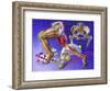 Schematic Showing Hip and Leg Motion-null-Framed Art Print