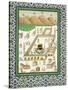 Schematic View of Mecca, Showing the Qua'Bah, from a Book on Persian Ceramics-null-Stretched Canvas