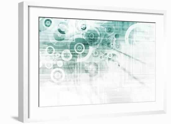 Schematics-kentoh-Framed Art Print