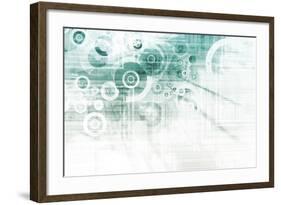 Schematics-kentoh-Framed Art Print