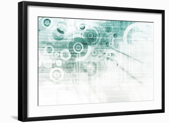 Schematics-kentoh-Framed Art Print