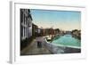 Schenectady, New York - View of Dock Street-Lantern Press-Framed Art Print