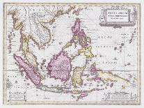 Map of China and Indonesia, C.1710-Schenk and Valk-Stretched Canvas