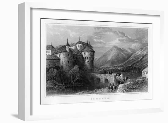 Schenna, 19th Century-H Winkles-Framed Giclee Print