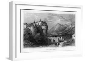 Schenna, 19th Century-H Winkles-Framed Giclee Print