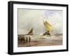 Schevenegen Beach-Thomas Hardy-Framed Giclee Print