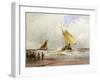 Schevenegen Beach-Thomas Hardy-Framed Giclee Print