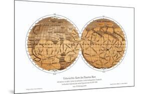 Schiaparelli's Map of Mars, 1877-1888-Detlev Van Ravenswaay-Mounted Photographic Print