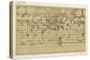 Schiaparelli's Map of the Planet Mars-Sir Robert Ball-Stretched Canvas