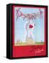 Schiaparelli Shocking, Hearts Surrealism Art, UK, 1930-null-Framed Stretched Canvas