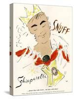 Schiaparelli Snuff, Mens Fragrance Cologne, USA, 1950-null-Stretched Canvas