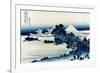 Schichiri Beach in Sagami Province-Katsushika Hokusai-Framed Premium Giclee Print