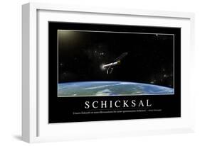 Schicksal: Motivationsposter Mit Inspirierendem Zitat-null-Framed Photographic Print