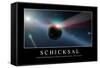 Schicksal: Motivationsposter Mit Inspirierendem Zitat-null-Framed Stretched Canvas