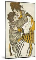 Schiele’s Wife With Her Little Nephew, 1915-Egon Schiele-Mounted Giclee Print