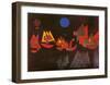 Schiffe im Dunkeln, c.1927-Paul Klee-Framed Art Print