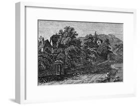 Schiller Home Jena-null-Framed Art Print